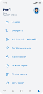 Explora las opciones de la App Bupa México