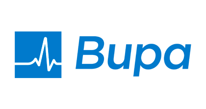 Logo de Bupa.