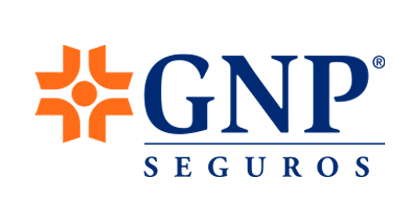 Logo de GNP.